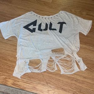 Crop top creamy